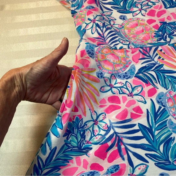 Lilly Pulitzer Girls Rainforest Dress, Sz XL (12-14) - Picture 6 of 10